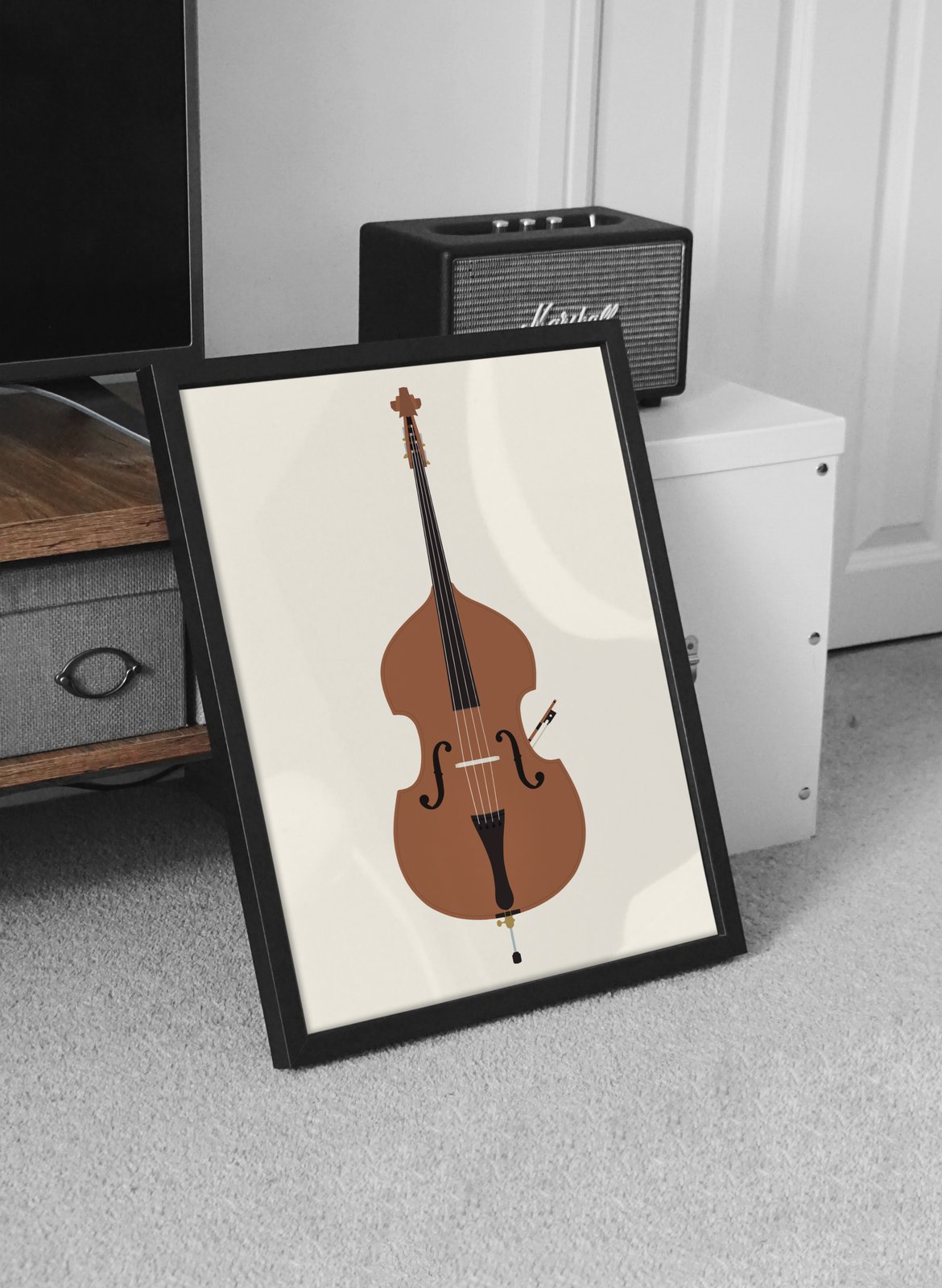 Double Bass | Cello | Violin Prints | Thirty Forest